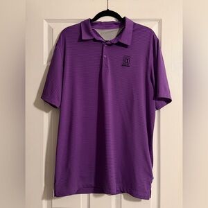 Adidas Adipure TPC Scottsdale Purple Men's Polo Shirt